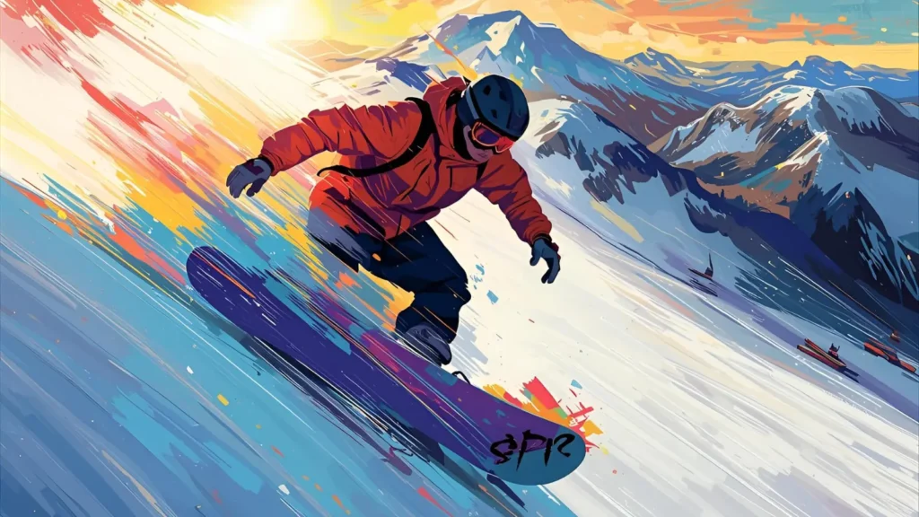 Epic Snowboarding Captions