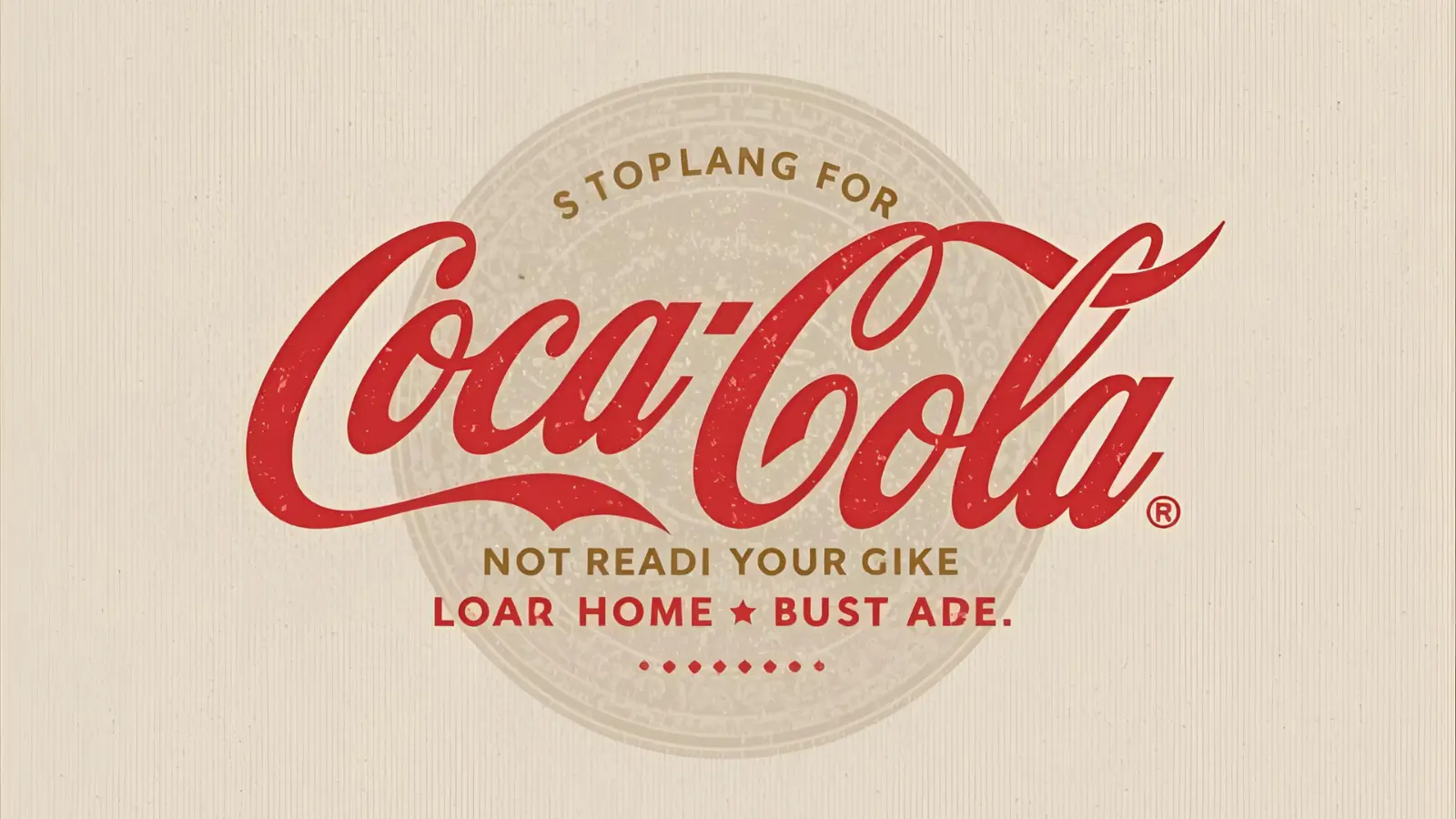 Original Slogan for Coke Ideas