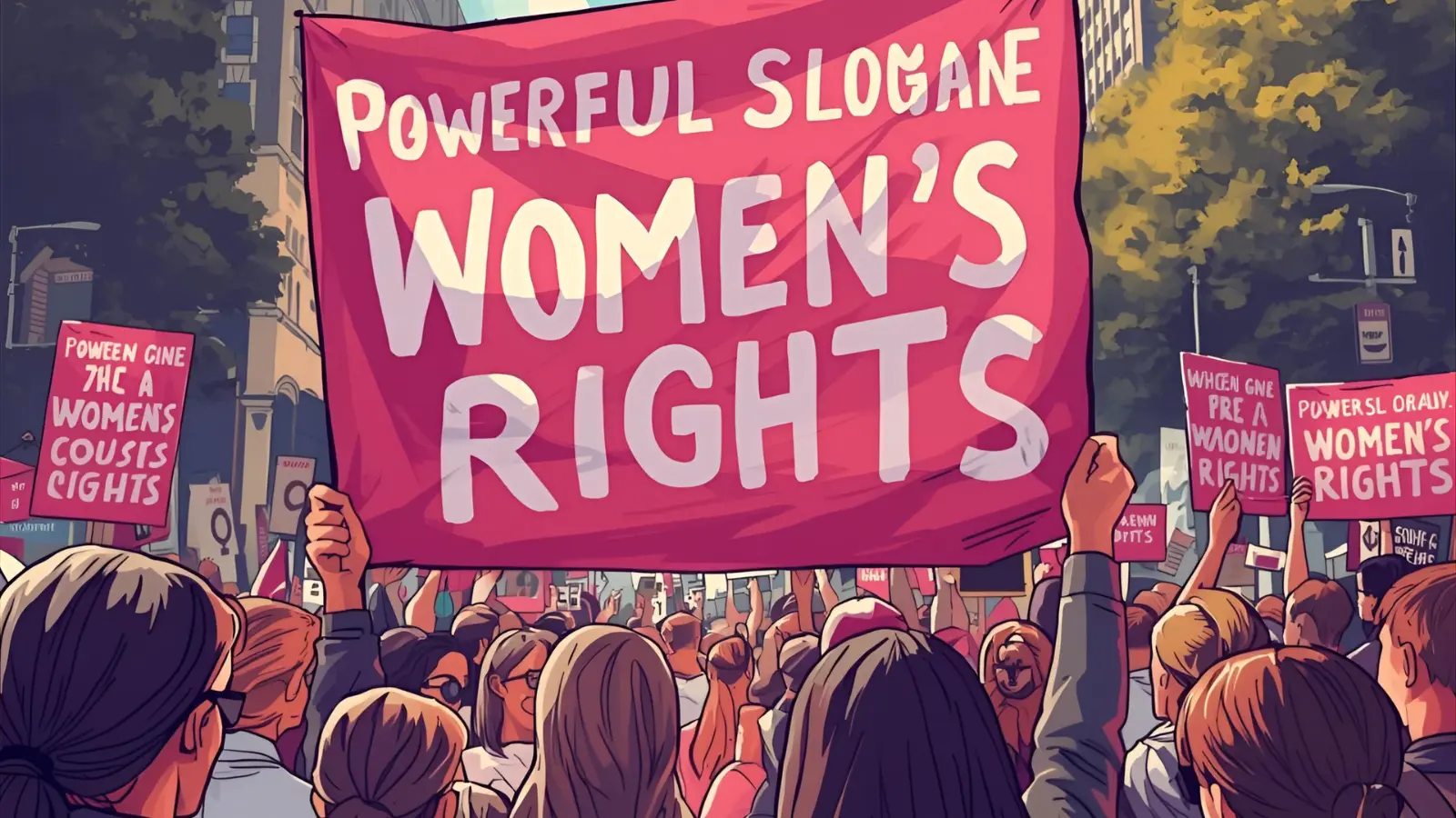 Powerful Slogan for Women’s Rights