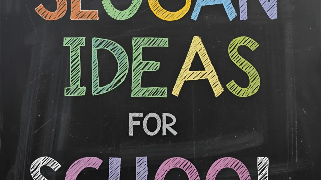 Slogan Ideas for School