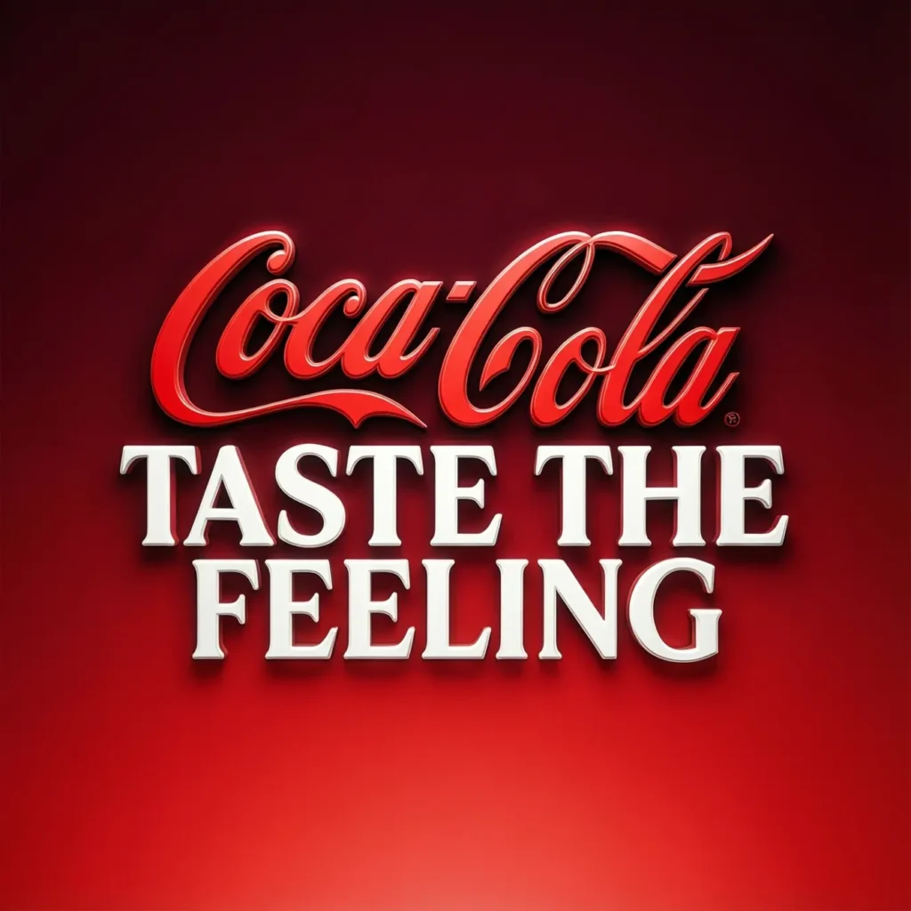 Slogan for Coke in English