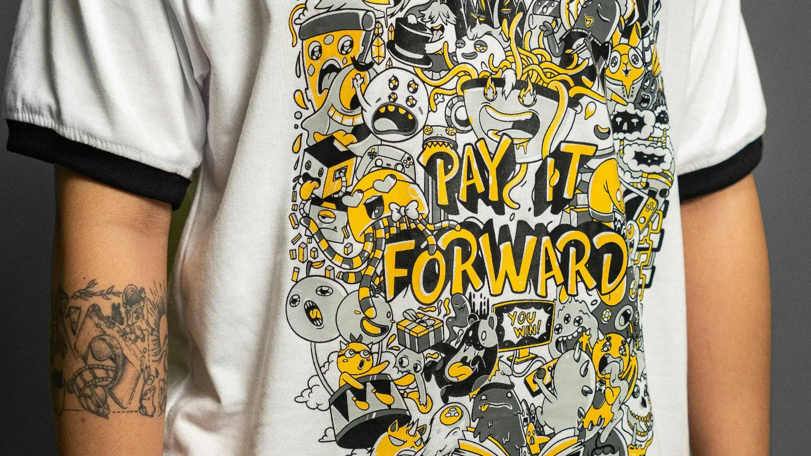 Slogan T-Shirt for Men