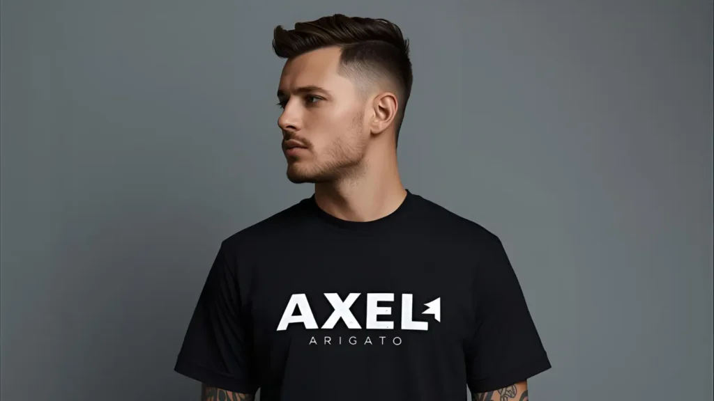 axel arigato slogan t-shirt