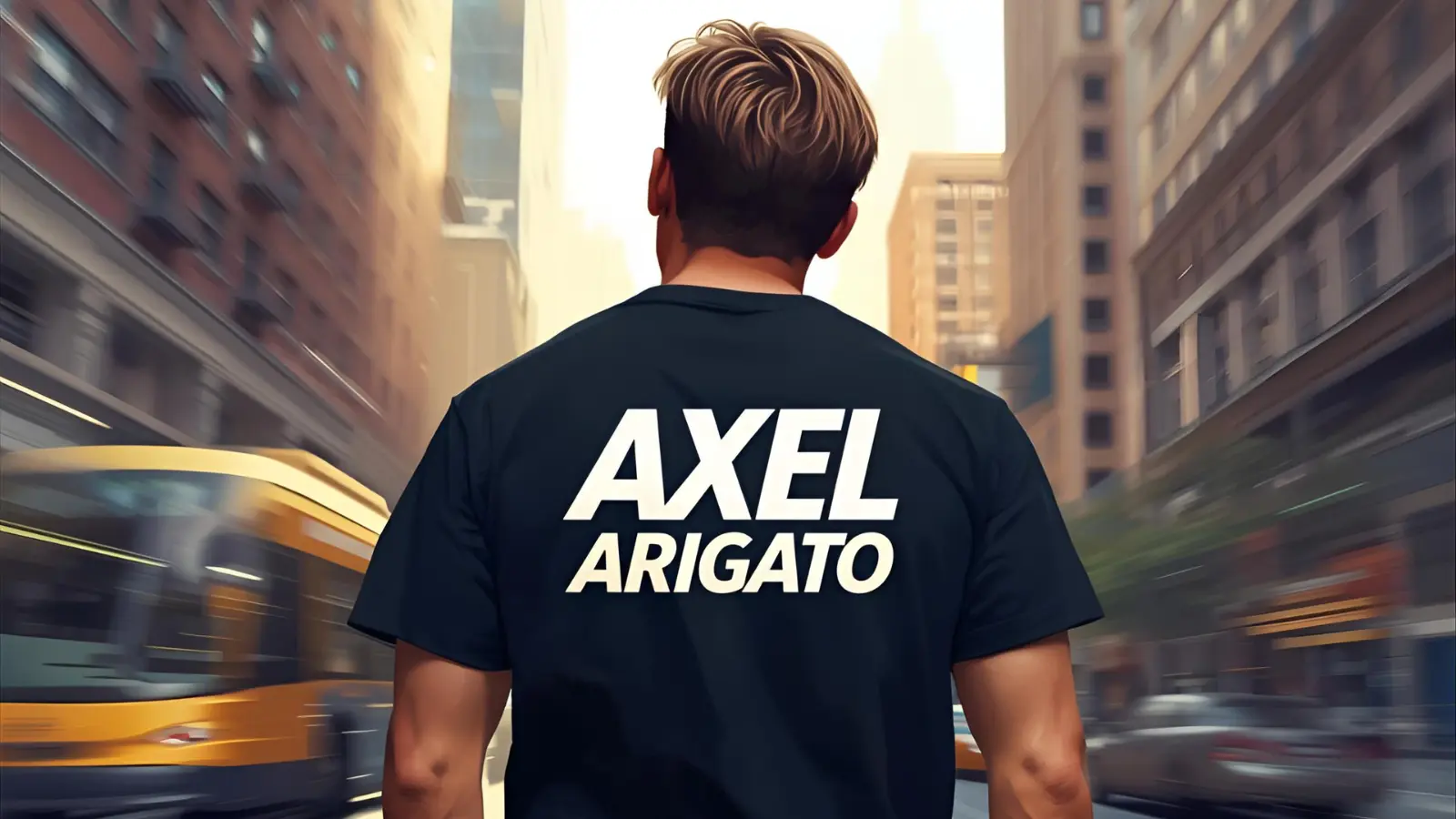 axel arigato slogan t-shirt